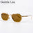 Lunettes de soleil punk octogonales rétro pour hommes 2026, monture métallique carrée de luxe, vintage, verres solaires dégradés UV400, style Steampunk