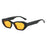 Nuevas gafas de sol rectangulares de lujo con estampado de leopardo retro para mujer 2025, diseño de color gelatina, tendencia de personalidad, gafas de hombre UV400