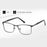 Reading Glasses Men Photochromic Blue Light Blocking Readers Wide Frame Style Metal Frame Tinted Eyeglasses