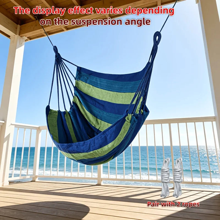 Comfortable Pressure Relieving Hanging Hammock Chair Leisure Lazy Chair For Patio Park Camping Universal Use
