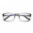 Men Square Metal Large Frame Reading Spring Leg Elderly Presbyopia Glasses Blue Light Blocking Eye Protection Eyeglasses