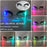 Cyberpunk LED Light Up Glasses Futuristic Luminous Unisex Eyewear Cool Glowing Glasses For Cosplay Bar Rave Club Halloween Party