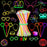 50/100PCS Glow Stick Set with 17 Accessories DIY Perfect for Vibrant Party Supplies for Concert Halloween Festivals Events‌ Part
