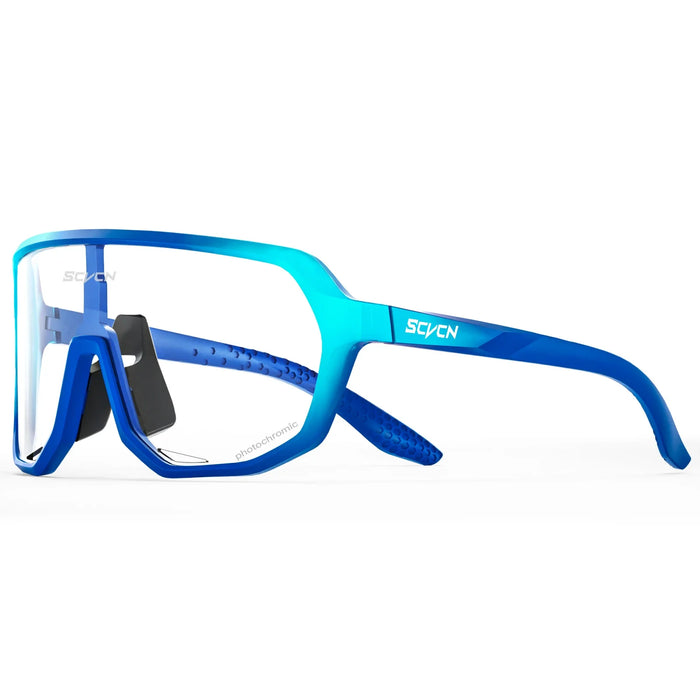 Scvcn Photochromic Sunglasses Cycle Glasses for Men Sun Mountain Bike Bicycle Cycling Eyewear Goggles Sports UV400 Polarized MTB