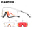 Kapvoe Photochromic Sunglasses Men Cycling Glasses UV400 MTB Clear Mountain Bike Transition Bicycle for Women Sports Eyewear