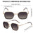 2026 Lunettes de soleil Steampunk carrées pour hommes, monture en métal polygonale, petites lunettes de soleil punk noires pour la conduite