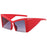 Half-Frame Square Sunglasses Women Men Travel Luxury Male Big Shades Female Oversize Sun Glasses UV400 Brand Gafas Oculos Retro