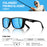 SCVCN Men Polarized Fishing Sunglasses Women Outdoor Water Sport Glasses Cycling Bike Sea Riverbank Fishing Beach UV400 Goggles
