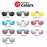VIVIBEE Gafas de sol grandes con clip abatible polarizadas para hombre, clásicas, UV400, lentes fotocromáticas, gafas de sol para mujer
