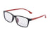 Lunettes d'ordinateur pour hommes SHINU avec verres anti-lumière bleue, monture TR90, verres bloquant la lumière bleue orange, protection anti-lumière bleue 2024