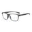 ZENOTTIC Lunettes de vue de sport carrées Myopie Lunettes de mode Photochromiques Progressives Optiques pour Hommes Femmes