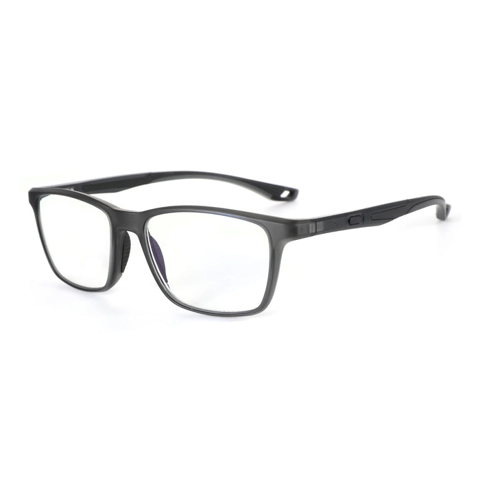ZENOTTIC Lunettes de vue de sport carrées Myopie Lunettes de mode Photochromiques Progressives Optiques pour Hommes Femmes