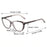 Floral Cat Eye Reading Glasses, Lightweight And Casual For Daily Use, Versatile Decorative Glasses For Both Men And Women