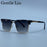 2026 Lunettes de Soleil Carrées de Luxe Designer Homme Classique Vintage Monture Métal Noir Or Lunettes de Soleil Steampunk Conduite