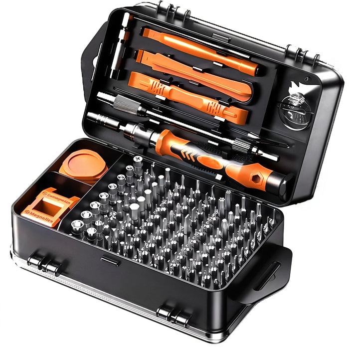 Upgraded 115 in 1 Screwdriver Set High Hardness Strong Magnetic Multifunctional Full Disassembly Tools with Special Shape Bits