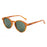 ZENOTTIC Retro Round Night Vision Yellow Sunglasses Men Women Goggles Glasses UV400 Sun Glasses Driver Night Driving Eyewear