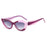 Fashion Cat Eye Candy Colors Sunglasses Women Retro Brand Designer PUNK Eyewear Men Trending Sun Glasses UV400 Y2K Oculus