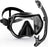 Diving Mask Snorkeling Set - Silicone Swimming Glasses - Snorkeling Tube - For Adult Snorkeling Only