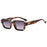 Retro Small Square Sunglasses Women Men Rivets Shades Fashion Eyewear Luxury Sun Glasses UV400 Brand Oculus Female Gafas