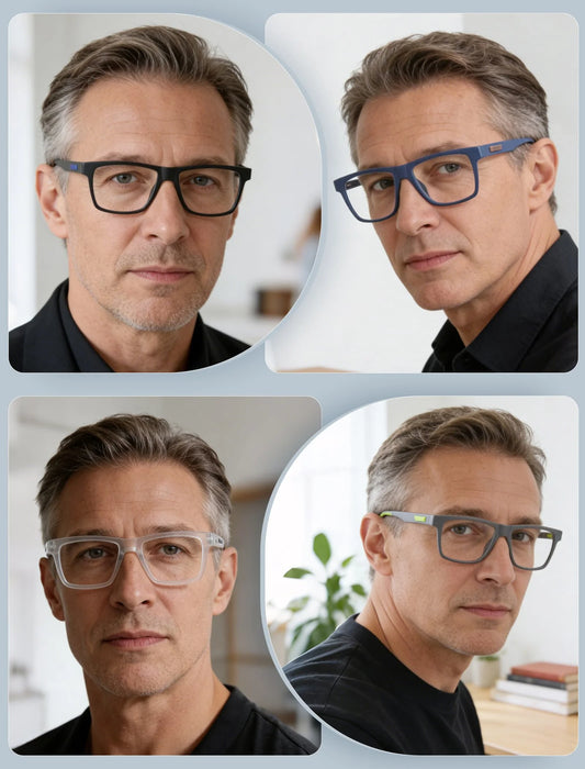 Gafas de lectura extragrandes para hombres y mujeres, lectores grandes con patillas de goma con bisagra de resorte, bloqueadores de luz azul anchos, anti UV/fatiga ocular