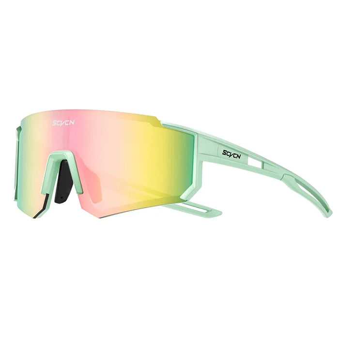 SCVCN Photochromic Cycling Glasses UV400 Protection Sports Running Sunglasses TR90 Men Women for MTB Bicycle Goggles Drving