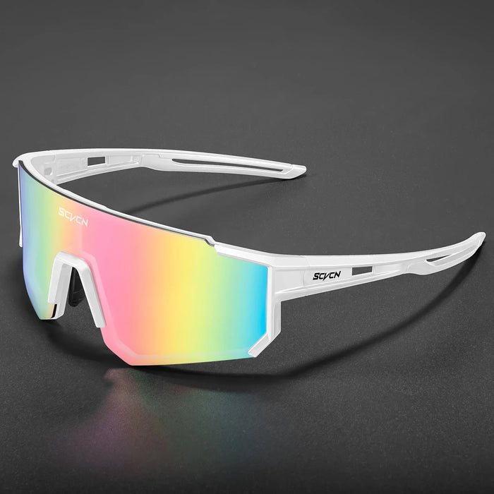 SCVCN New Cycling Sunglasses Men MTB Riding Glasses Women Outdoor Sports UV400 Running Hiking Sunglasses Bike Bicycle Eyewear