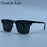 2026 Lunettes de Soleil Carrées de Luxe Designer Homme Classique Vintage Monture Métal Noir Or Lunettes de Soleil Steampunk Conduite