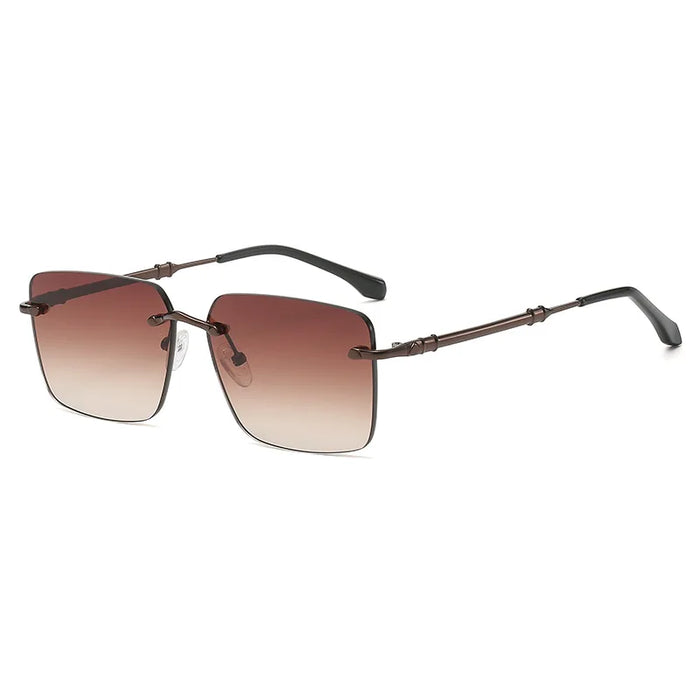New Men's Trimmed Square Sunglasses 2022 Fashion Cover Men And Women Trend Sunglasses European And American Star Glasses