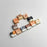 Cute Cat 4 in 1 Keyboard Button Keychain Portable Mini Cute Cat Themed Keyboard Key Pendant