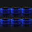 6-60Pcs LED Bracelets for Party Glow in The Dark Flashing Wristband 3 Modes Adjustable Light Up Armband for Wedding Party Favors