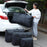 Bolsas de equipaje de mudanza impermeables extragrandes, bolsa de lavandería, bolsa de compras, bolsa de viaje plegable, organizador de edredones de gran capacidad