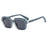 New Square Sunglasses Women  Wave Frame Vintage Shades Brand Designer Gafas Luxury Sun Glasses UV400 Eyewear Oculos