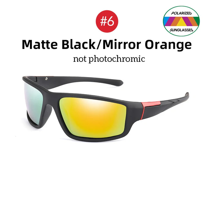 VIVIBEE Men Photochromic Sunglasses Black Sports Goggles Women Color Changing Polarized Driving 2026 Discoloration Sun Glasses