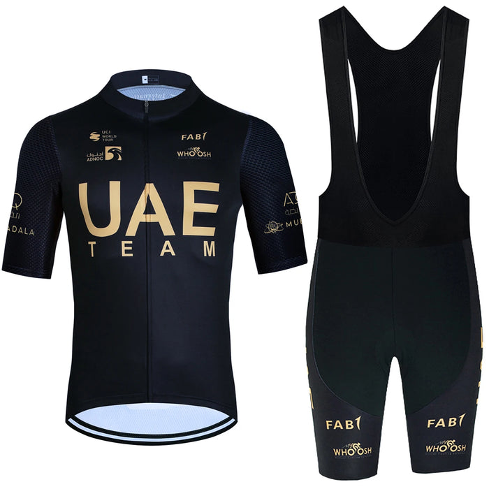 2026 New WHITE Cycling Jersey UAE Team Bike Jersey Shorts 10 Color Men Women Quick dry Ropa Ciclismo Pro Bicycle TShirt Clothing