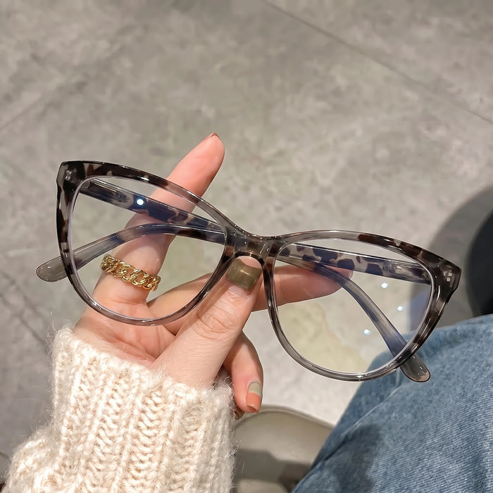 Floral Cat Eye Reading Glasses, Lightweight And Casual For Daily Use, Versatile Decorative Glasses For Both Men And Women