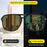 VIVIBEE Gafas de visión nocturna polarizadas amarillas retro cuadradas grandes fotocromáticas para hombre, gafas de sol de moda para conducir para mujer