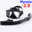 Optical Myopia Snorkel Set Diving Mask Nearsighted Swimming Goggles Short Sighted Panoramic Wide View Adults Youth -1.0To-6.0