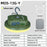 MOSLIGHTING Camping Light Rechargeable Lantern Portable Flashlight Emergency Night Market Lights Outdoor Camping Bulb Tent Lamp