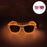 Nouvelles lunettes lumineuses LED sans fil pour festival, rave, soirée, lunettes de soleil mosaïque lumineuses néon, lunettes de club disco