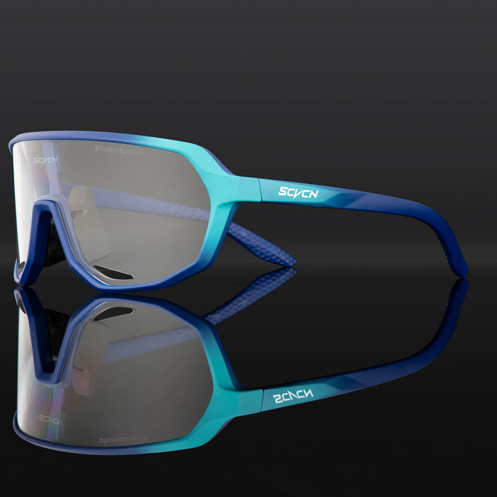 Photochromic Cycling Glasses Men Women Outdoor Sports Mtb Bicycle Sunglasses UV400 Protection Safety Bike Running Goggles