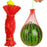 100 Pieces Heavy Duty Plastic Garden Protection Netting Non Electric for Vertical Planting Watermelon Melon Hammock with Straps