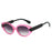 New Retro Tortoiseshell Gradient Cat Eye Women Sunglasses 2025 Luxury Brand Two Color Frame Design Men Casual Sun Glasses UV400