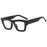Nouvelles Lunettes de Soleil Carrées Irrégulières Homme Rétro Tendance Rivets Luxe UV400 Femme Lunettes de Soleil Bleues Marque Oculus