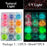 Luminous Glitter Gel Face Body Art Makeup UV Glow in The Dark Waterproof Long Lasting for Party Rave Festival Cosmetic Tool
