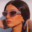 2025 New Cat Eye Sunglasses Women Fashion Vintage Female Shades Designer Luxury Sun Glasses UV400 Eyewear Oculos Gafas De Sol