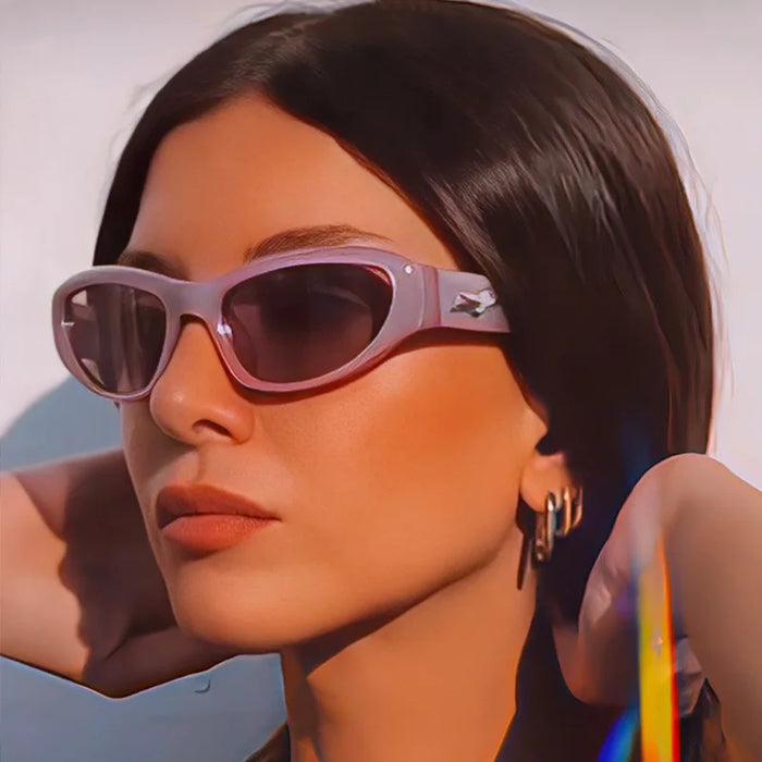 2025 New Cat Eye Sunglasses Women Fashion Vintage Female Shades Designer Luxury Sun Glasses UV400 Eyewear Oculos Gafas De Sol