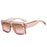 Fashion New Oversize Square Sunglasses Women Vintage Big Frame Shades Men Sun Glasses UV400 Eyewear Oculos Gafas