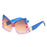 Irregular Square Sunglasses Women Double Color Frame Cat Eye Female Shades Brand Designer Gafas Luxury Sun Glasses UV400 Eyewear