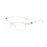 Lunettes de presbytie élégantes à demi-monture sourcilière, anti-lumière bleue, en résine haute définition TR90, pour hommes et femmes sportifs