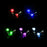 Funny LED Flashing Braid Headband Light up Noodle Headband Girl Women Rave Carnival Party Headwear Supplies Bar Night Show Props